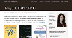Desktop Screenshot of amyjlbaker.com